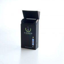 510 E-Cig PCC Charging Case with Built-in Battery and Battery Meter - Black
