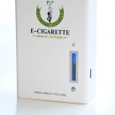 901 E-Cig PCC Charging Case with Built-in Battery and Battery Meter - White