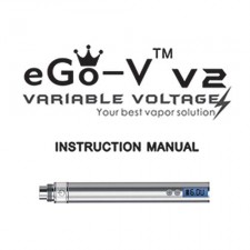 EGO-V Variable Voltage Battery Instruction Manual